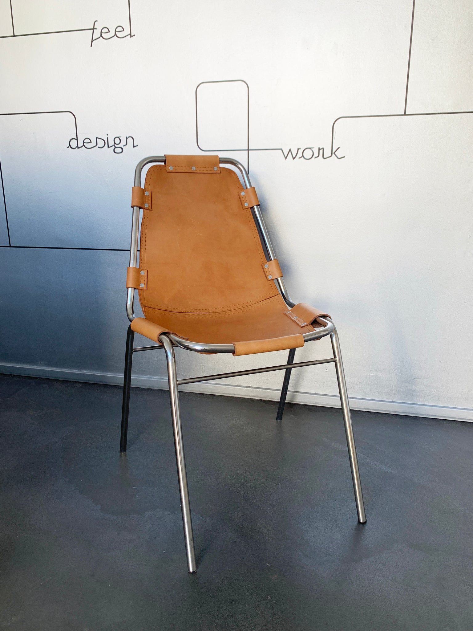 Les Arcs Chairs by Charlotte Perriand, 1960s. For Sale at 1stDibs