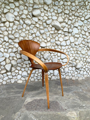 Vintage Pretzel Armchair by Norman Cherner for Plycraft USA, 1960s