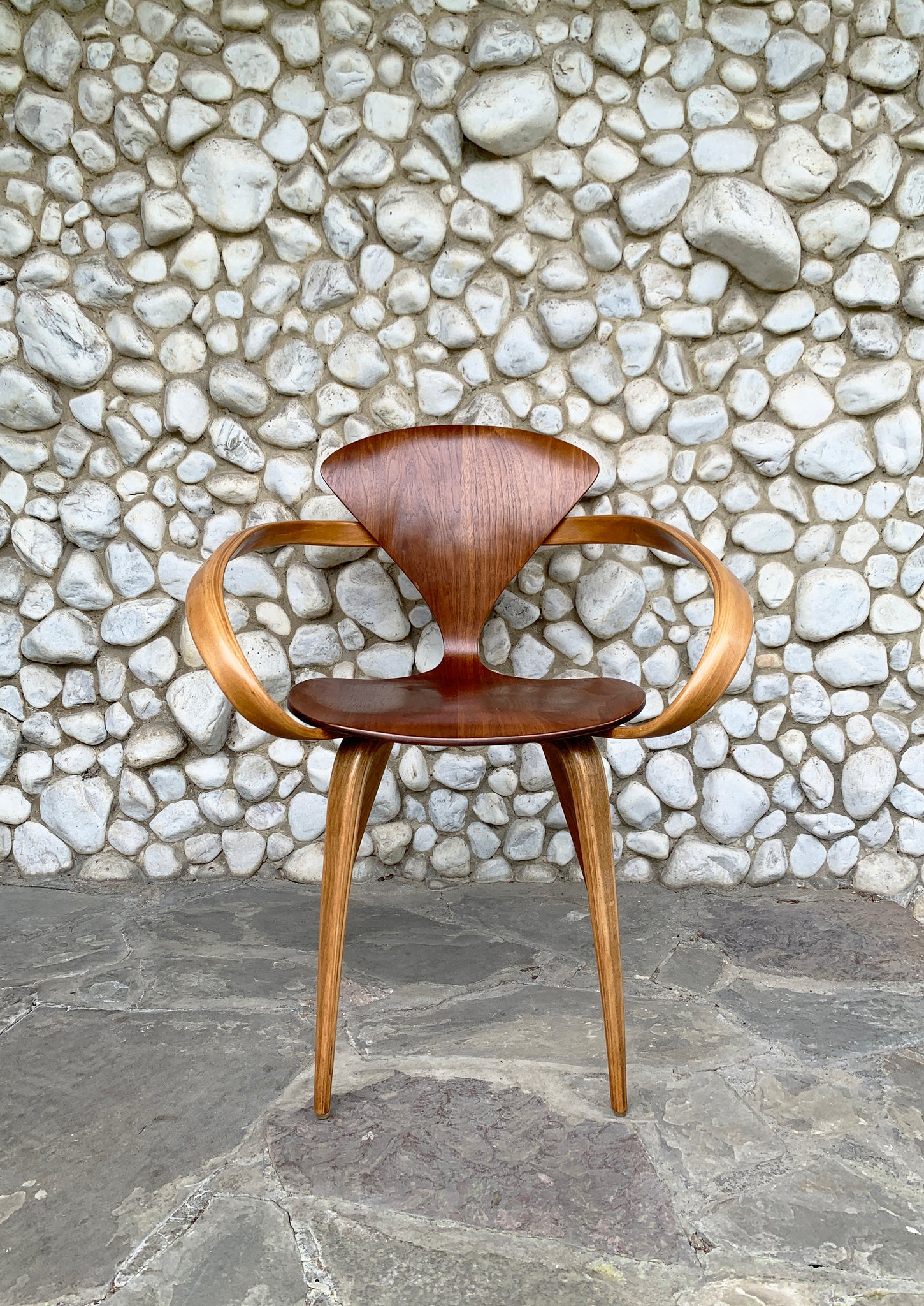 Vintage Pretzel Armchair by Norman Cherner for Plycraft USA, 1960s