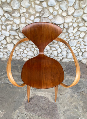 Vintage Pretzel Armchair by Norman Cherner for Plycraft USA, 1960s