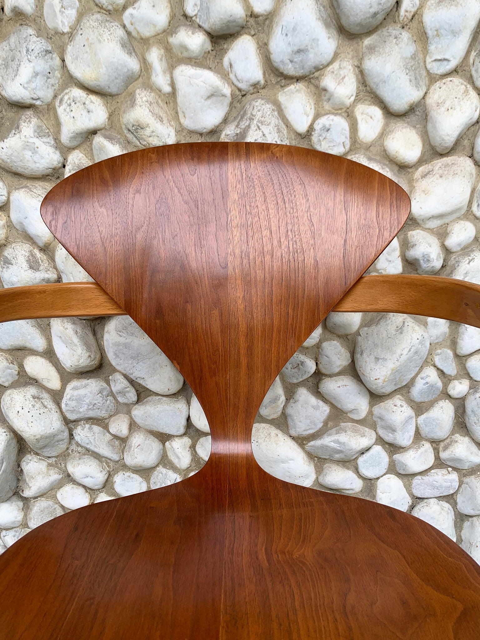 Vintage Pretzel Armchair by Norman Cherner for Plycraft USA, 1960s