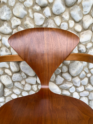 Vintage Pretzel Armchair by Norman Cherner for Plycraft USA, 1960s