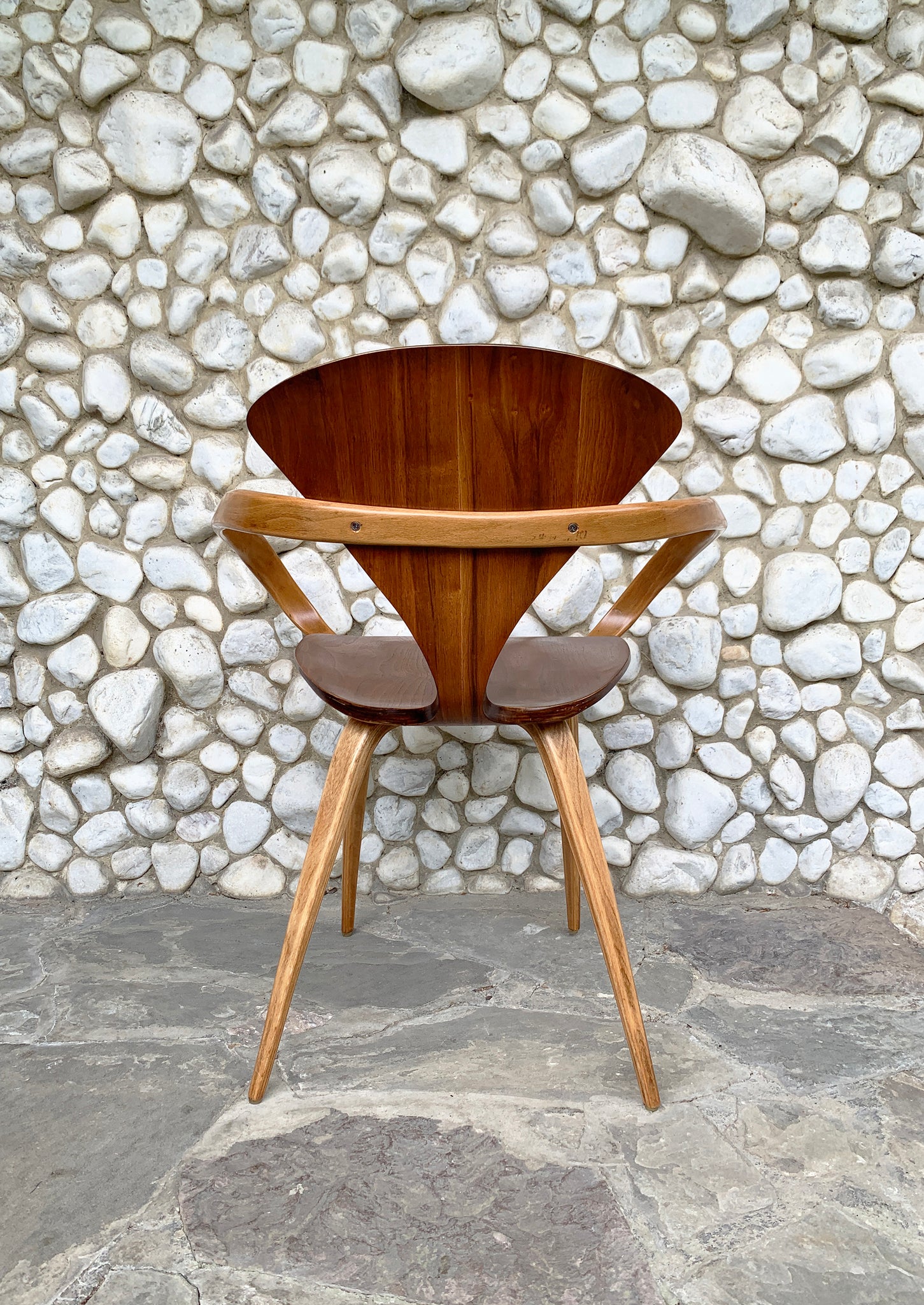 Vintage Pretzel Armchair by Norman Cherner for Plycraft USA, 1960s