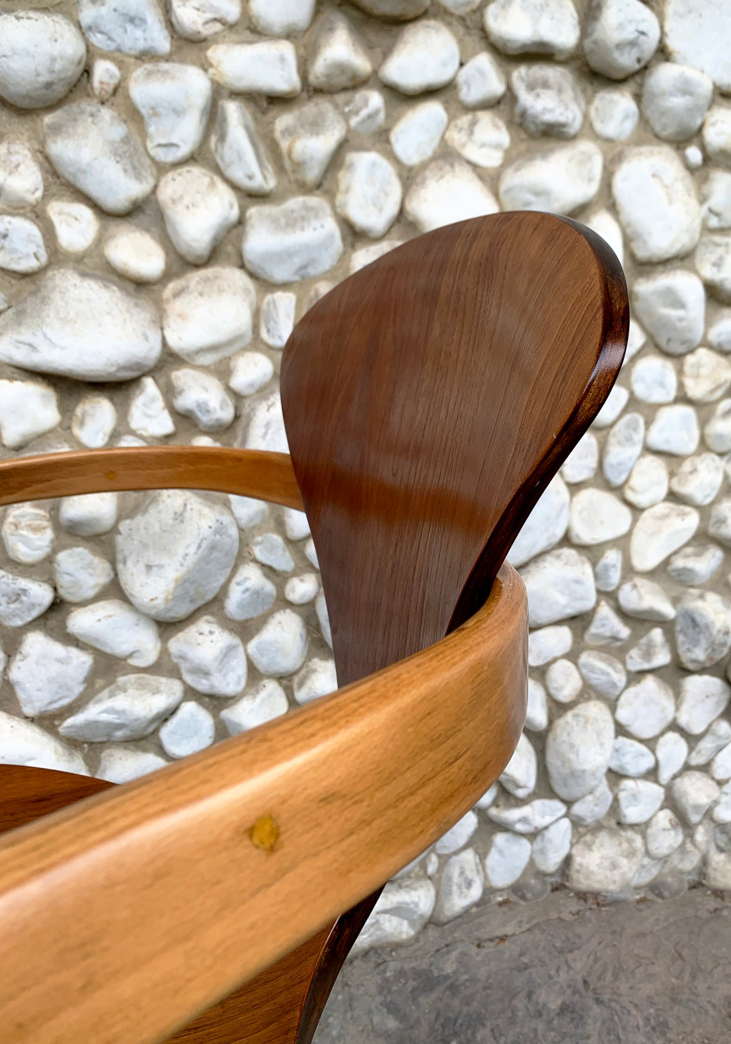Vintage Pretzel Armchair by Norman Cherner for Plycraft USA, 1960s