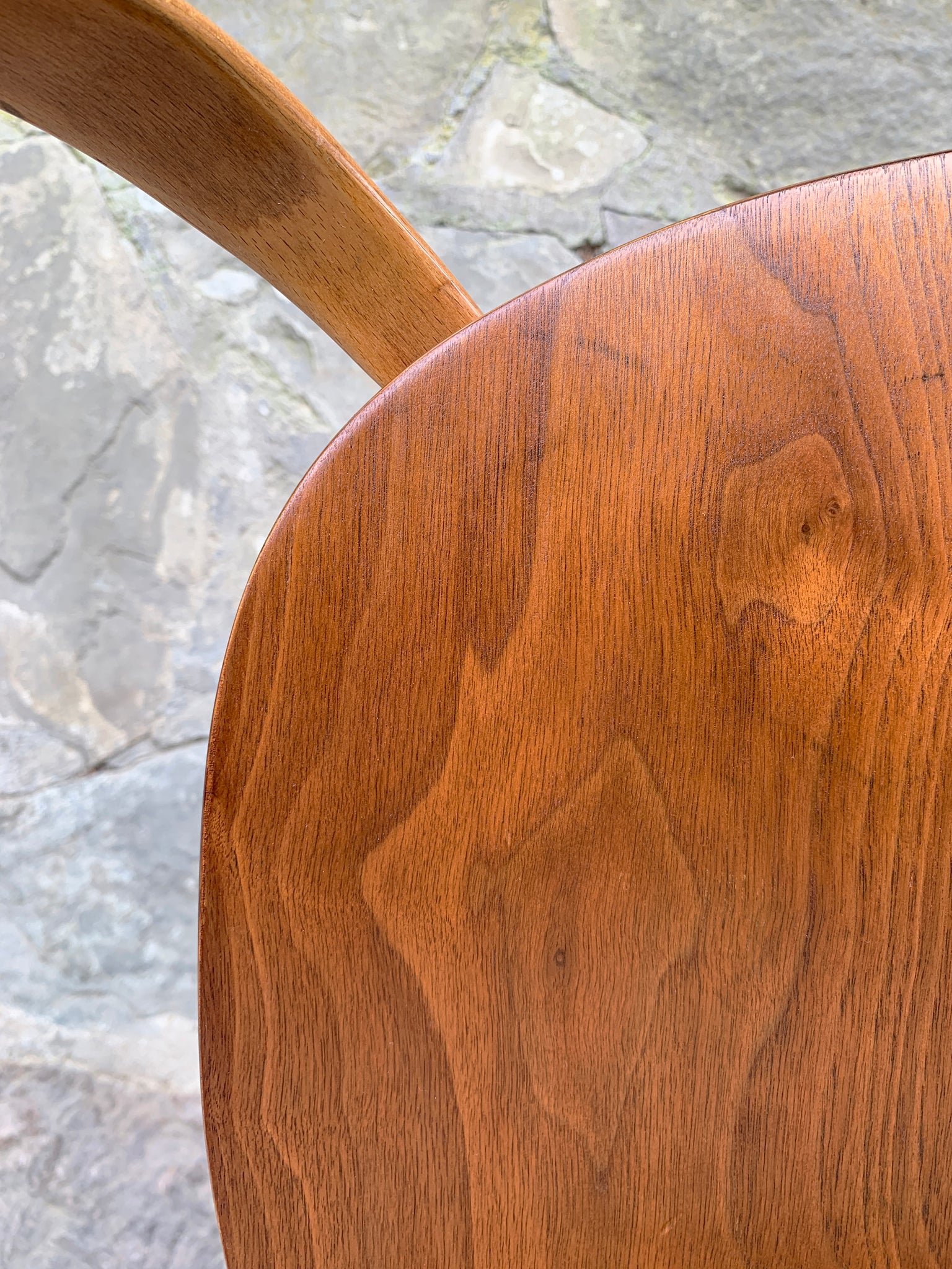 Vintage Pretzel Armchair by Norman Cherner for Plycraft USA, 1960s