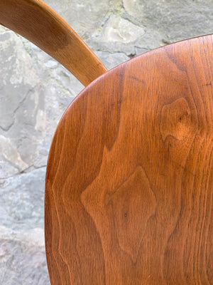 Vintage Pretzel Armchair by Norman Cherner for Plycraft USA, 1960s