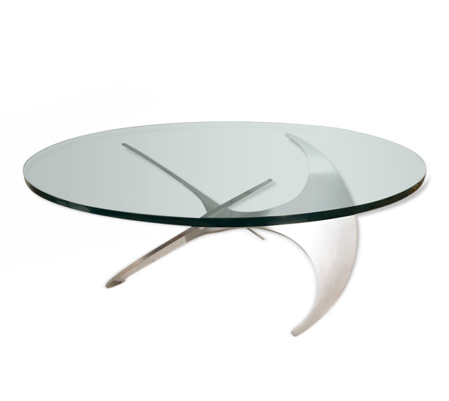 Mid-Century Propeller Coffee Table by Knut Hesterberg for Ronald Schmitt, 1960s