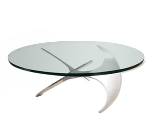 Mid-Century Propeller Coffee Table by Knut Hesterberg for Ronald Schmitt, 1960s