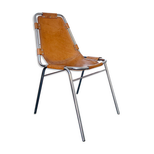 Set of Dining chair by Charlotte Perriand made for Les Arcs, 1960's